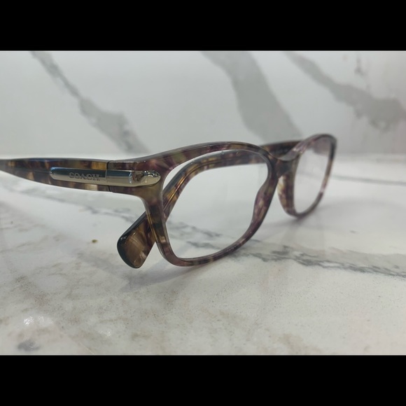 Coach HC 6065 Frame. Light Brown Confetti Tortoise - Picture 6 of 15